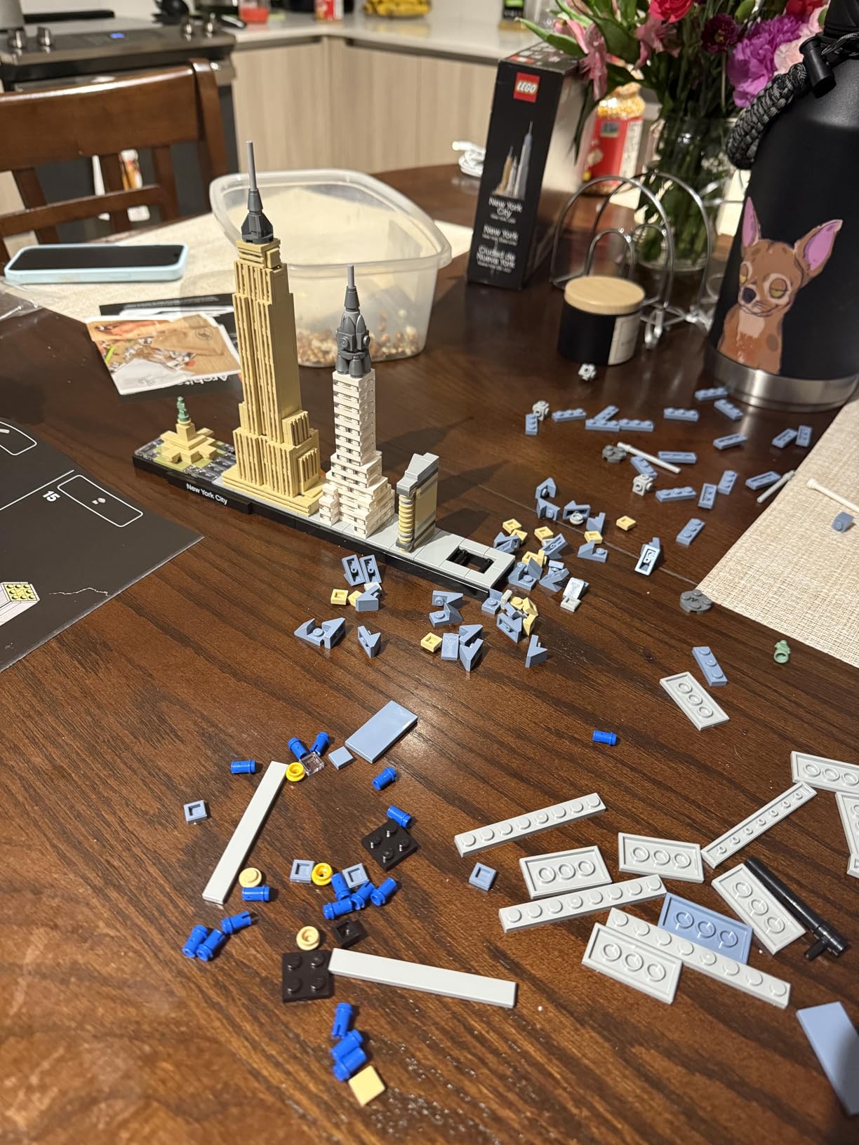 LEGO Architecture New York City Model Kit 21028 - Bedroom or Office Decor for Kids & Adults, Ages 12+ - Building Blocks to Display - NYC Gift & Souvenir Ideas customer photo 2