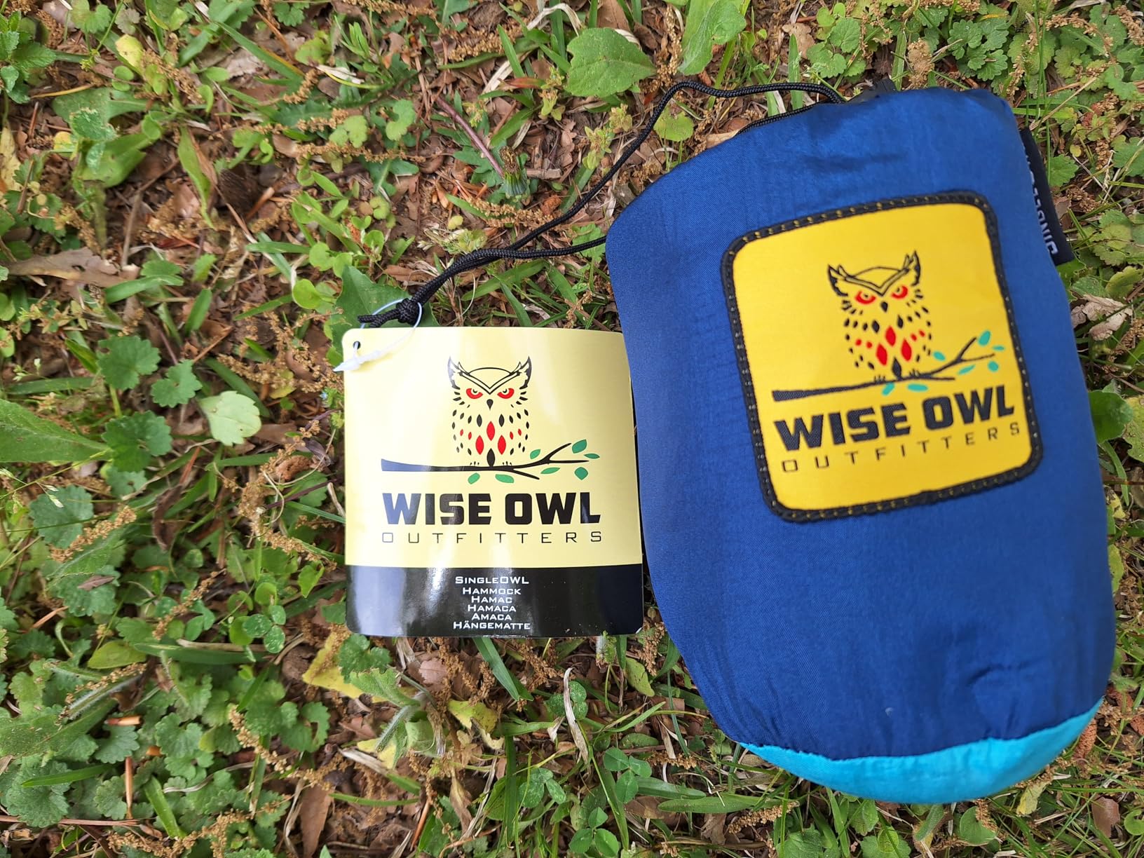 Wise Owl Outfitters Camping Hammock - up to 500lbs Portable Hammock with Tree Straps - Travel, Backpacking, Hiking, Outdoors Camping Gear - Single or Double customer photo 1