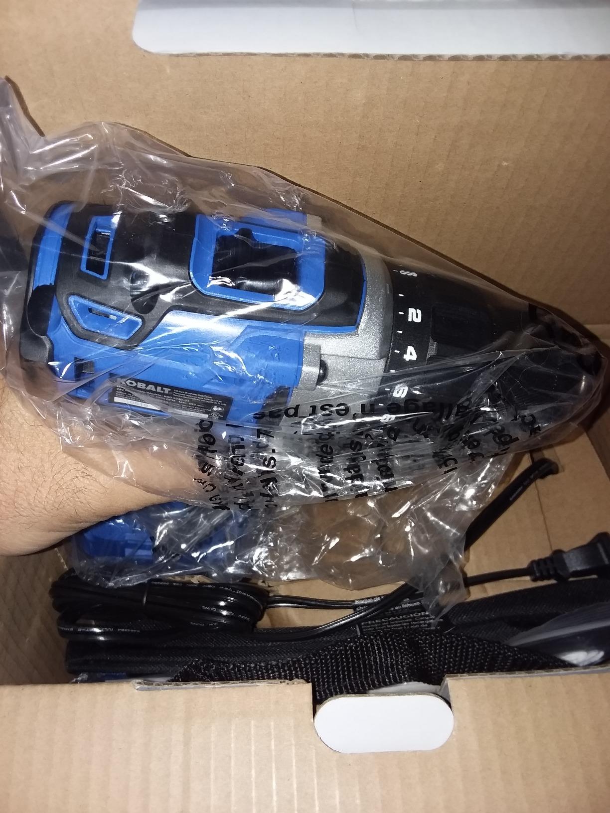Kobalt 24-Volt Max Lithium Ion 1/2-in Cordless Brushless Drill with Battery and Soft Case customer photo 1