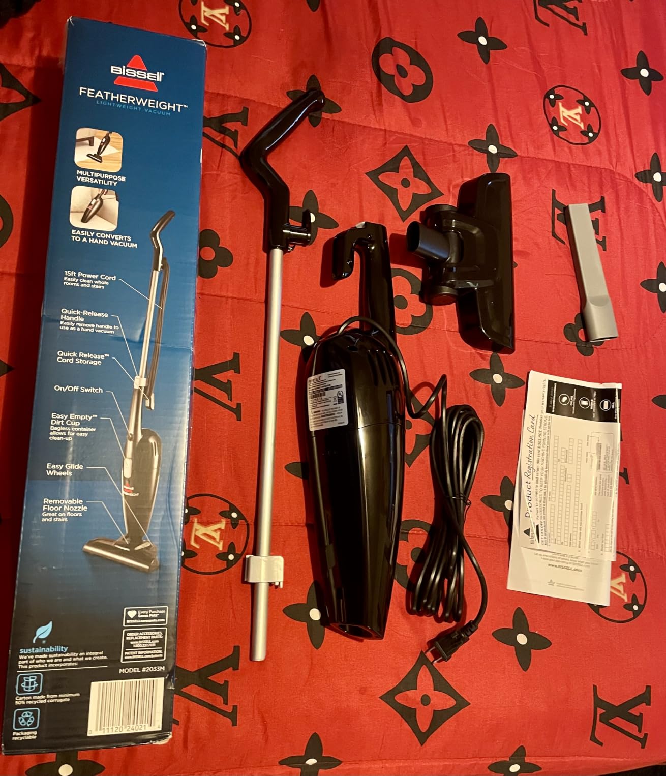 Shark Featherweight Stick Lightweight Bagless Vacuum (CH2033) - Crevice Tool for Hard Floors and Carpets, Blue customer photo 2