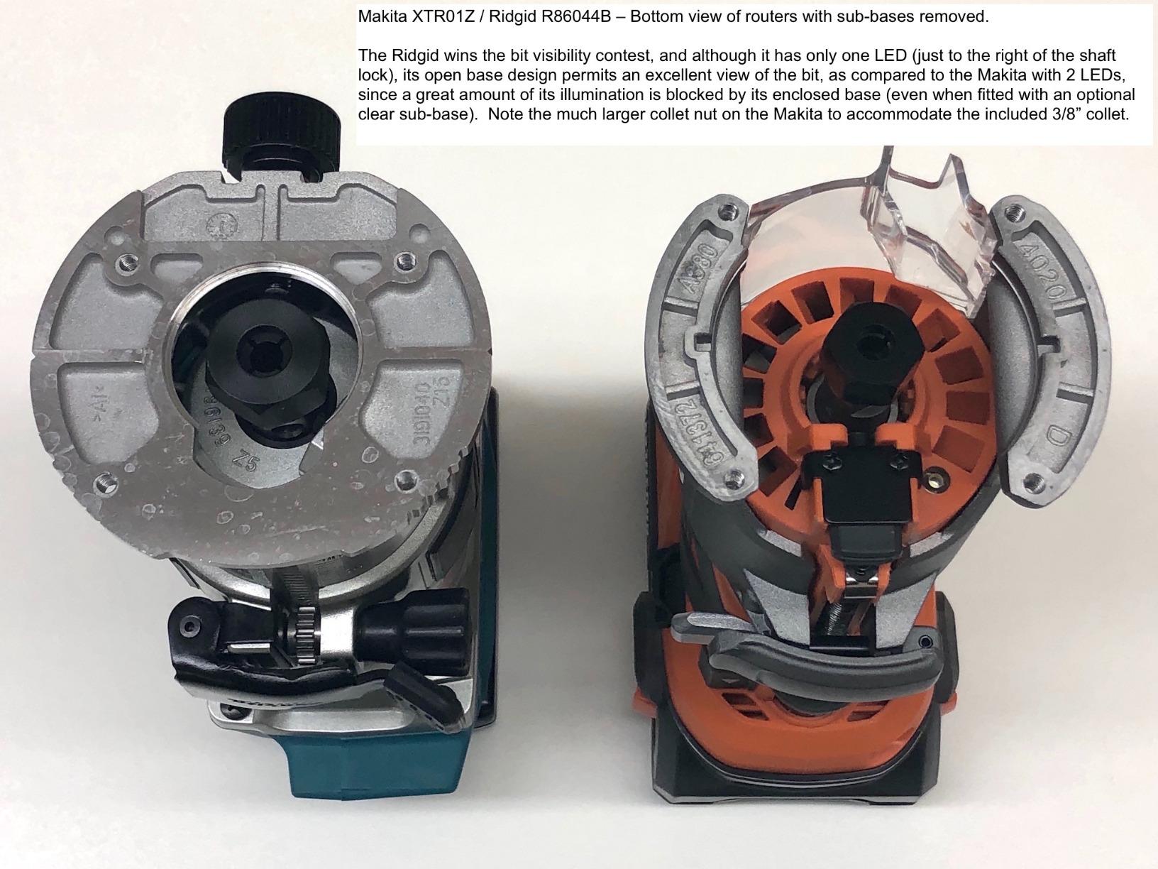 Makita XTR01Z 18V LXT Lithium-Ion Brushless Cordless Compact Router, Tool Only customer photo 1