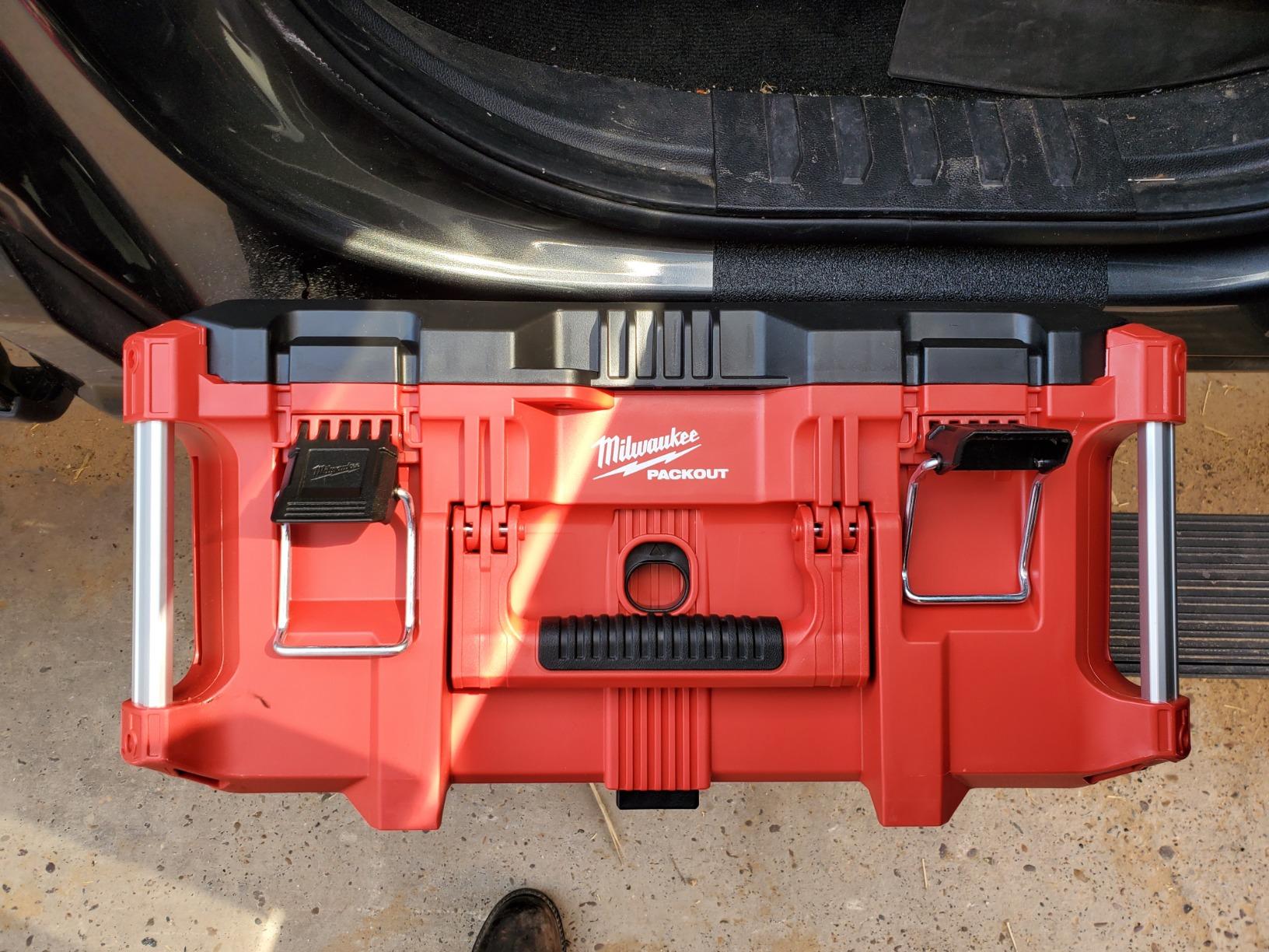Milwaukee Electric Tool 48-22-8425 Packout, Large Tool Box, Red customer photo 1