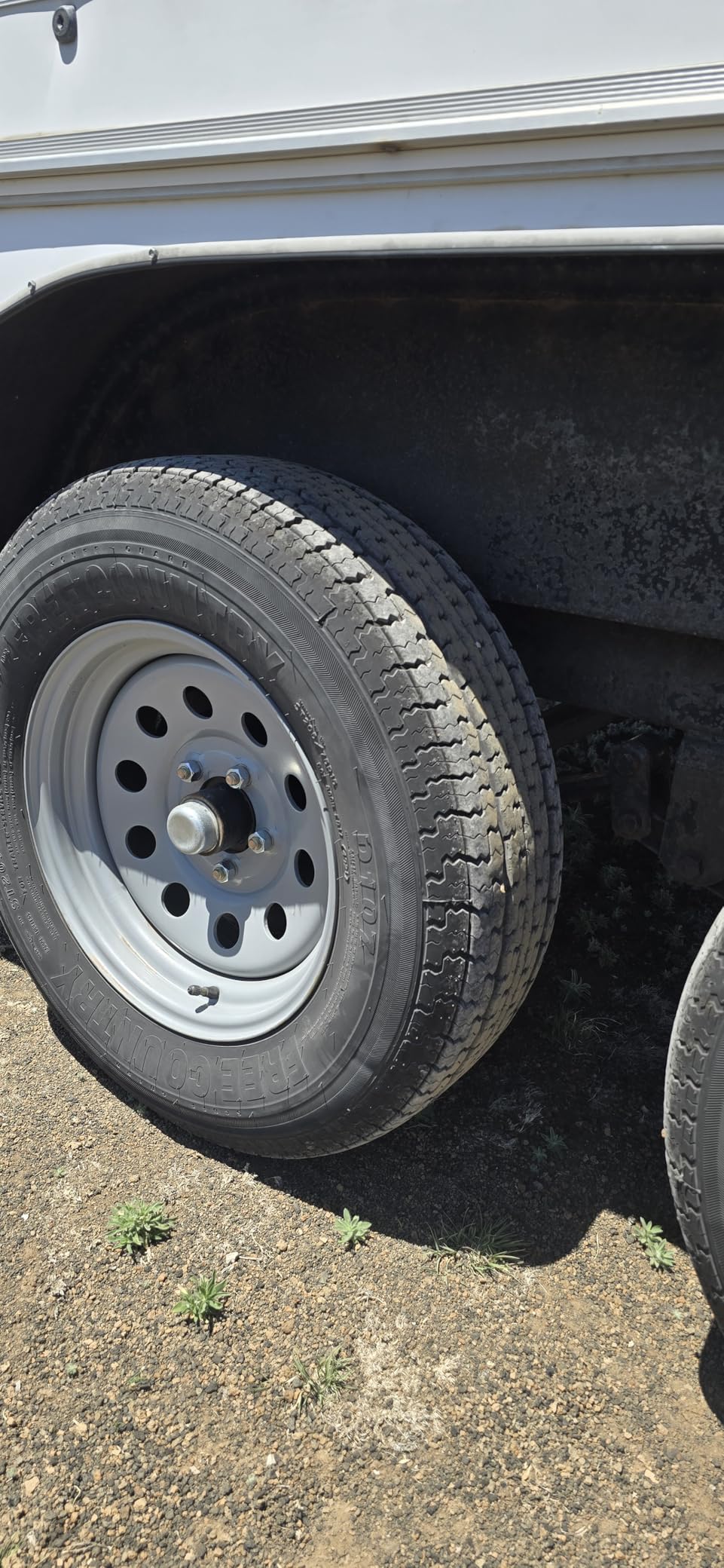 Libra Trailer Parts set of 2 Heavy Duty Trailer Tires ST205/75R15 10-Ply Load Range E Steel Belted Radial w/Scuff Guard customer photo 2