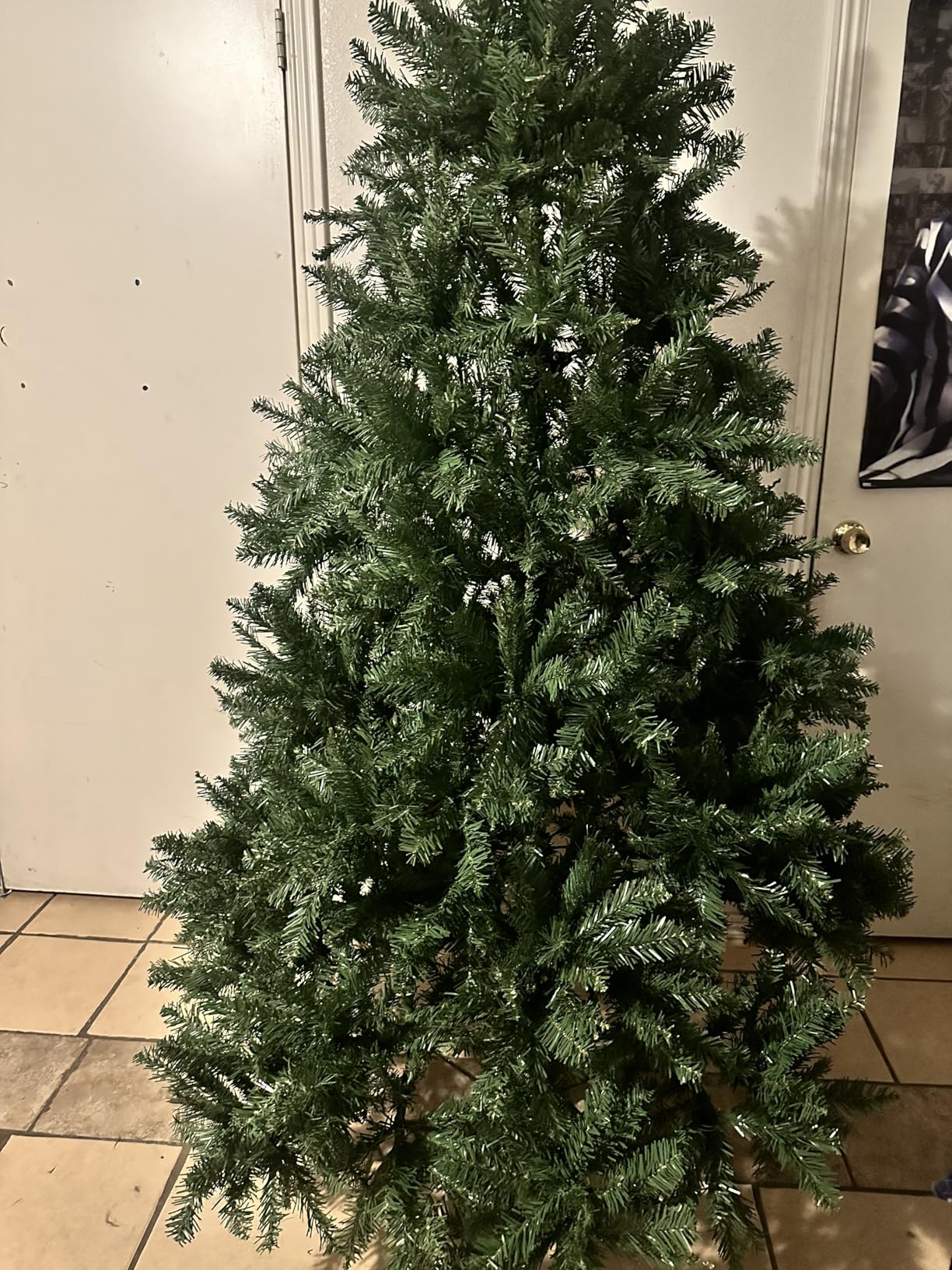 Best Choice Products Douglas Fir Christmas Tree, 7.5ft Unlit Artificial Full Fir Holiday Decoration, Realistic Appearance w/Metal Stand customer photo 1
