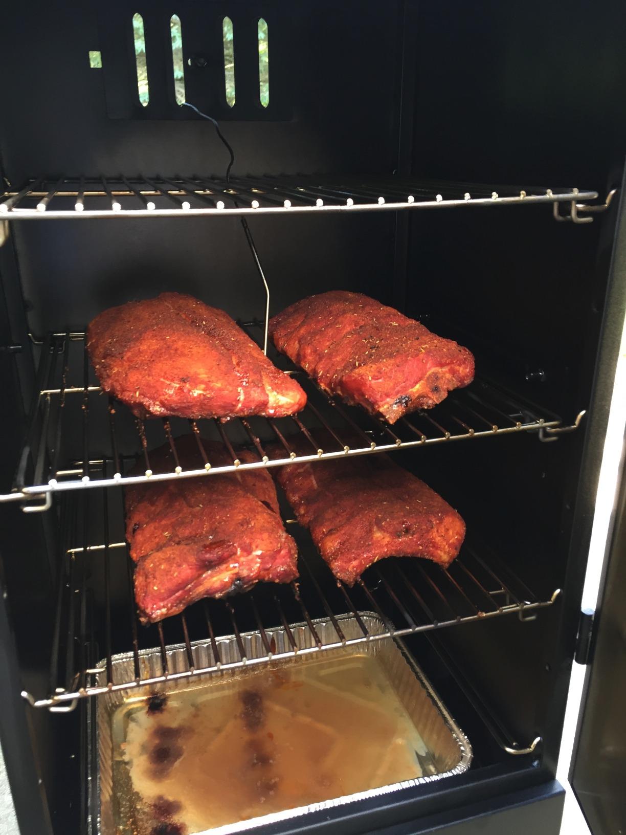 Masterbuilt 40-inch ThermoTemp Propane Gas Vertical BBQ Smoker with Analog Temperature Control and 960 Cooking Square Inches, Model MB20051316 customer photo 2