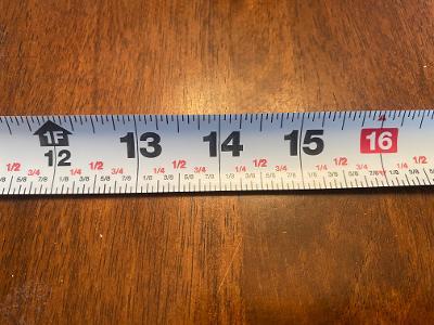 CRAFTSMAN 25-Ft Tape Measure with Fraction Markings, Retractable, Self-Locking Blade (CMHT37225) customer photo 2