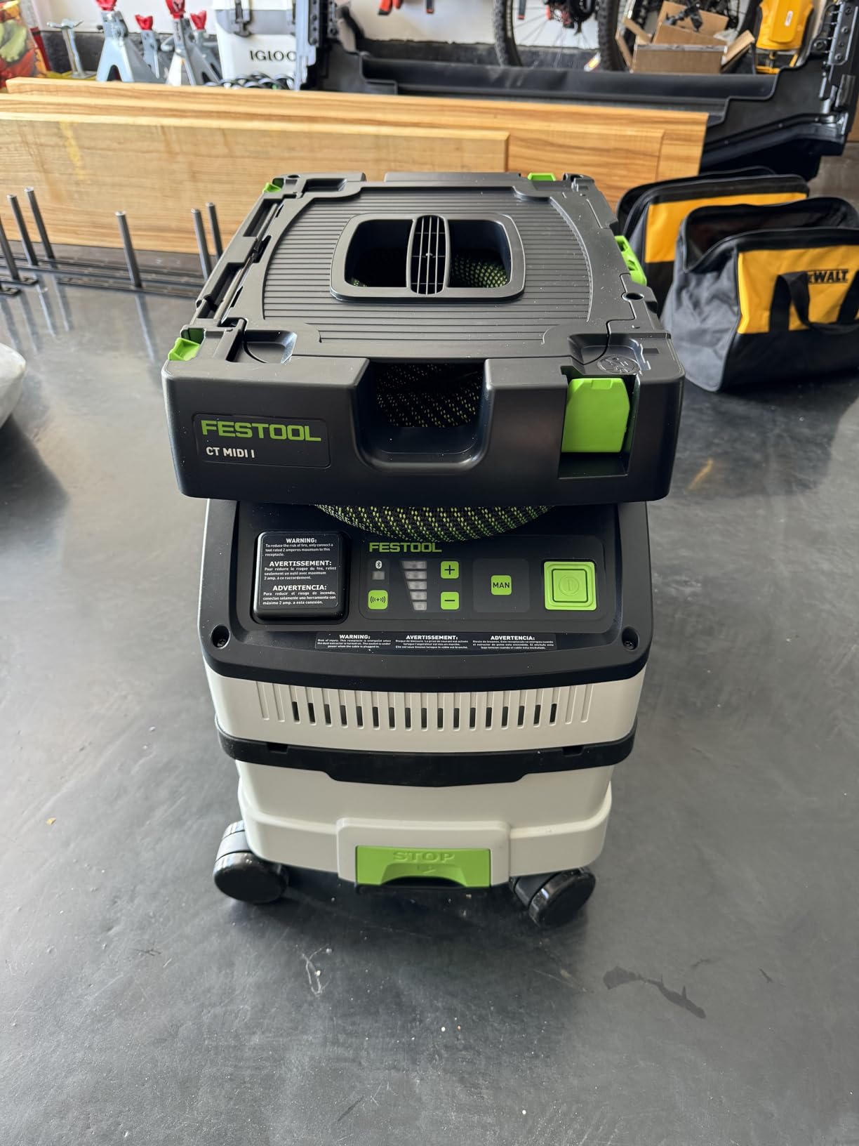 Festool 574837 CT MIDI I HEPA Bluetooth Dust Extractor customer photo 2