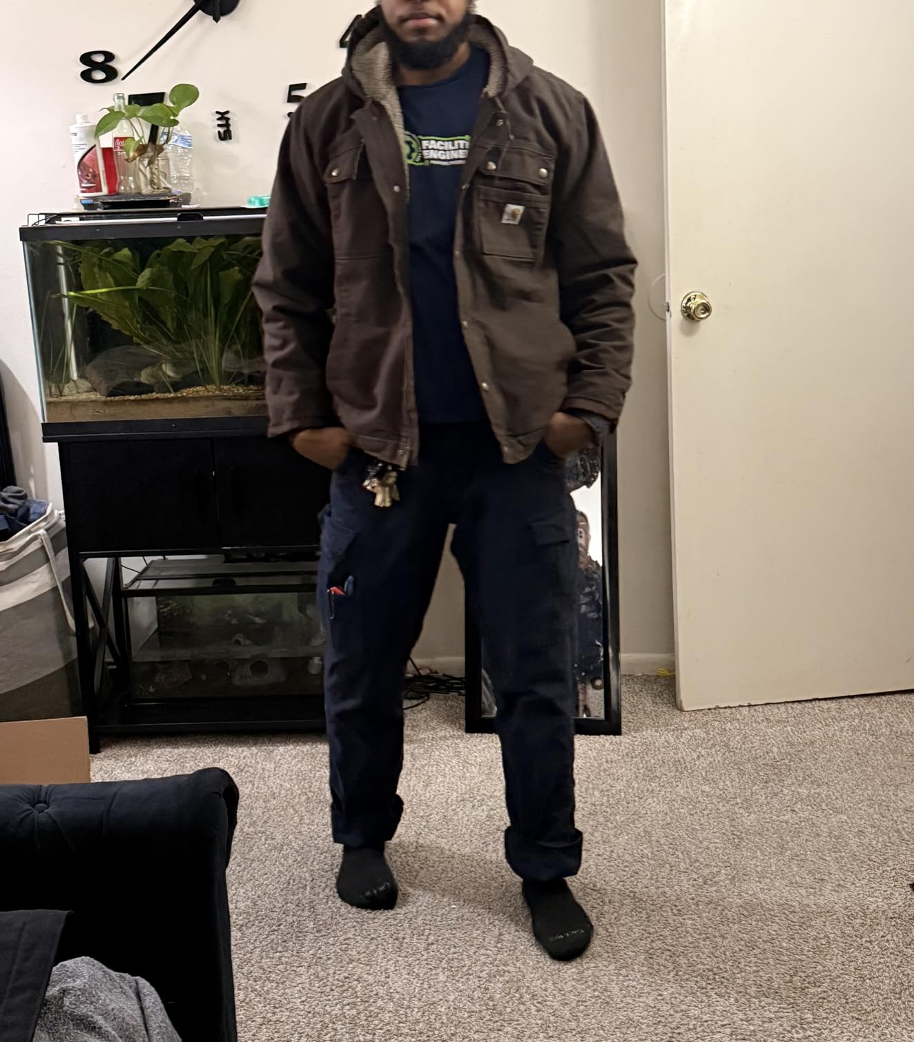 Carhartt Men's Washed Duck Bartlett Jacket customer photo 1