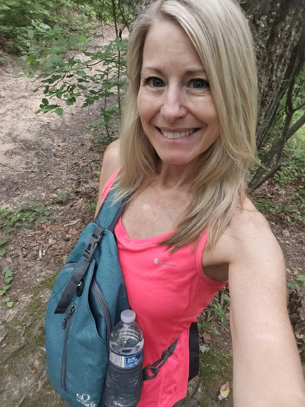 WATERFLY Crossbody Sling Backpack Sling Bag Travel Hiking Chest Bags Daypack customer photo 2