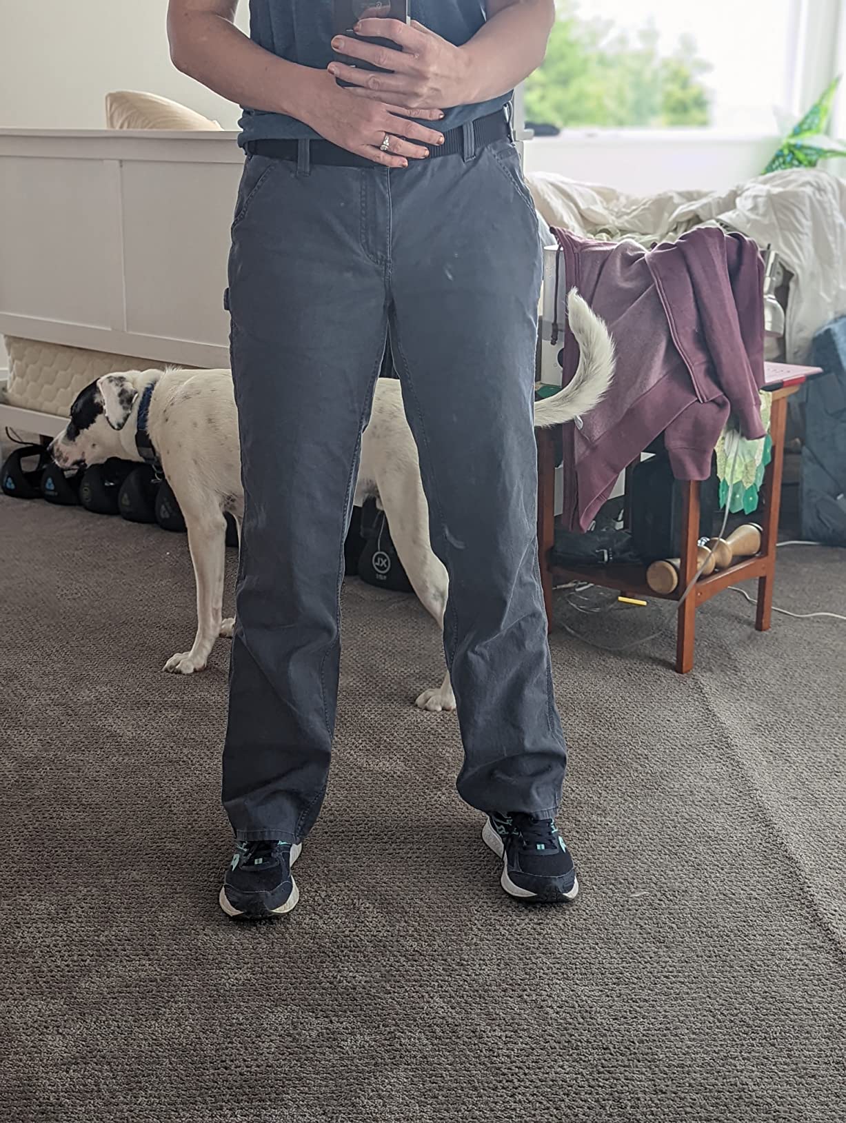 Carhartt Women's Rugged Flex Loose Fit Canvas Work Pant customer photo 2
