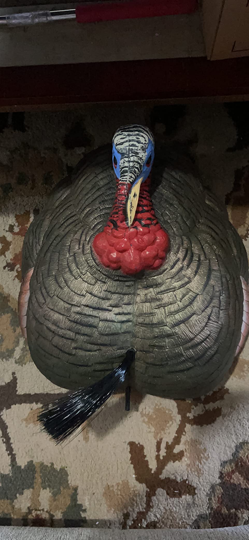 The Grind Turkey Decoys, Durable and Lifelike Turkey Decoy, Grind Reaper Quarter Body Strutter, Brown customer photo 2