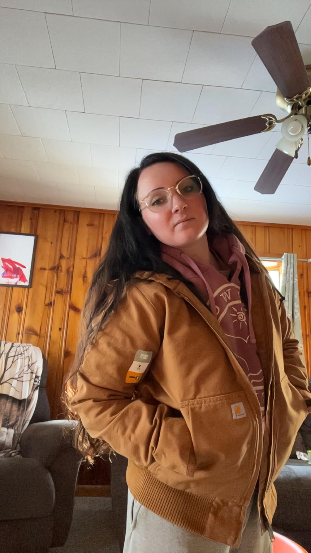 Carhartt Women's Washed Duck Active Jac customer photo 2