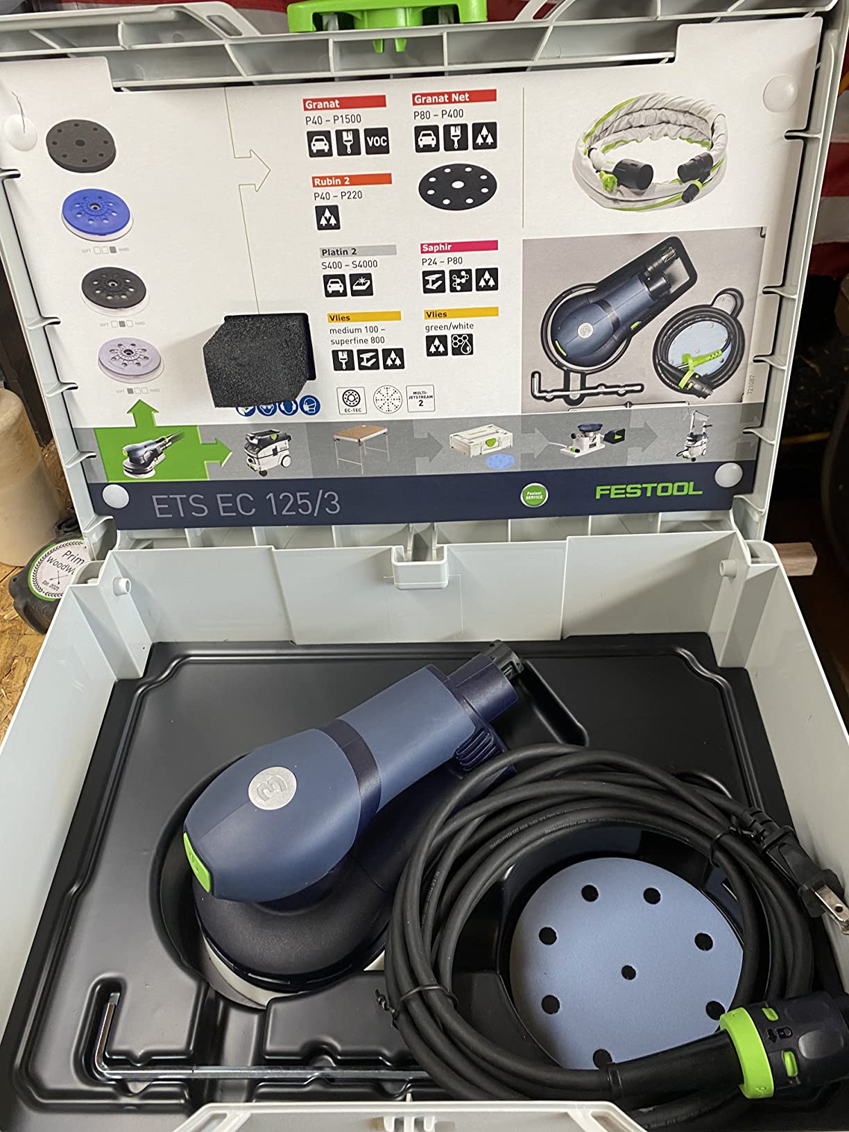 Festool 576340 5-Inch Random Orbital Sander ETS EC 125/3 EQ-Plus customer photo 2