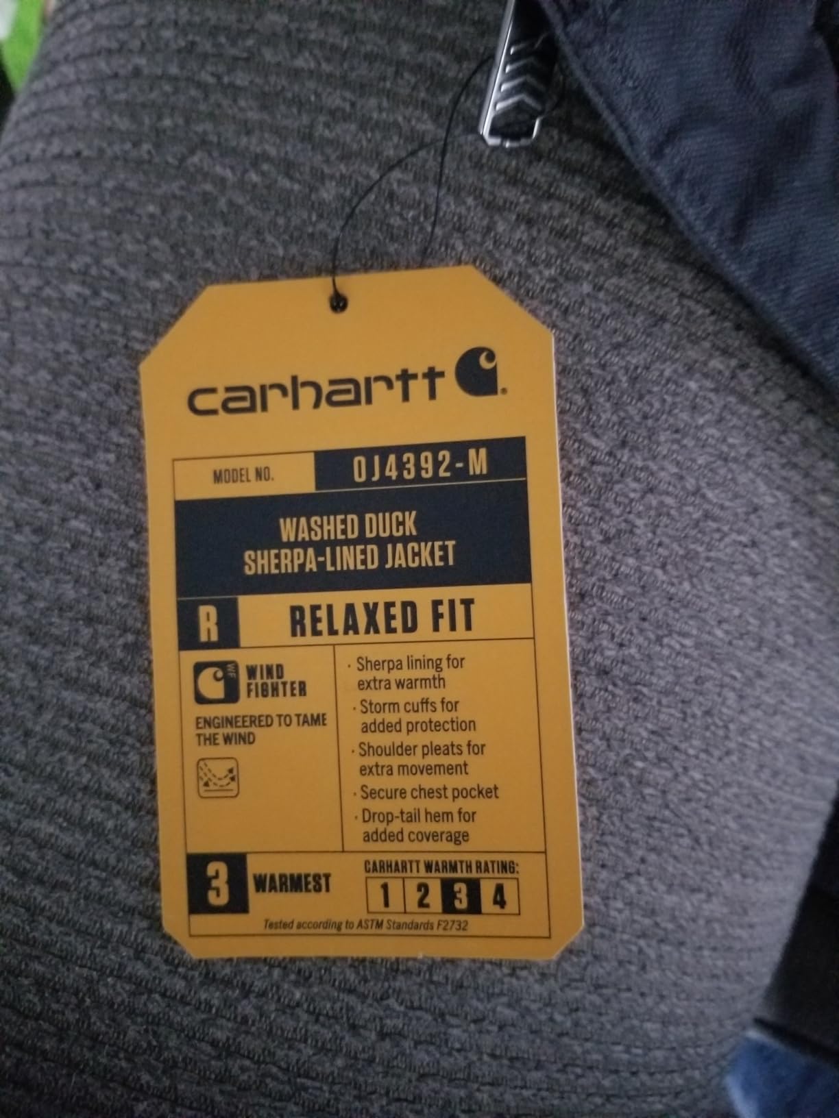 Carhartt Men's Washed Duck Sierra Jacket customer photo 2