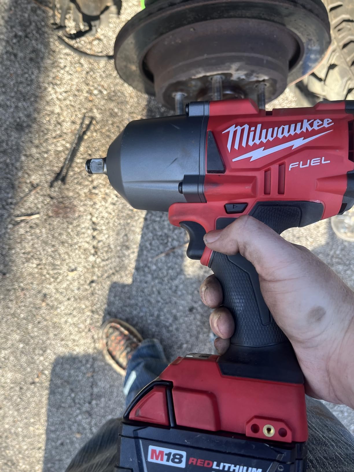 Milwaukee 2767-20 M18 Fuel High Torque 1/2 Impact Wrench with Friction Ring customer photo 1