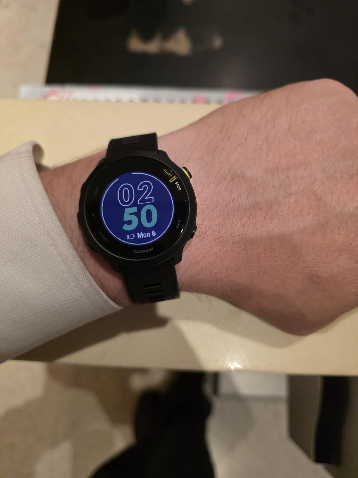Garmin Forerunner 55, GPS Running Watch with Daily Suggested Workouts, Up to 2 Weeks of Battery Life customer photo 2