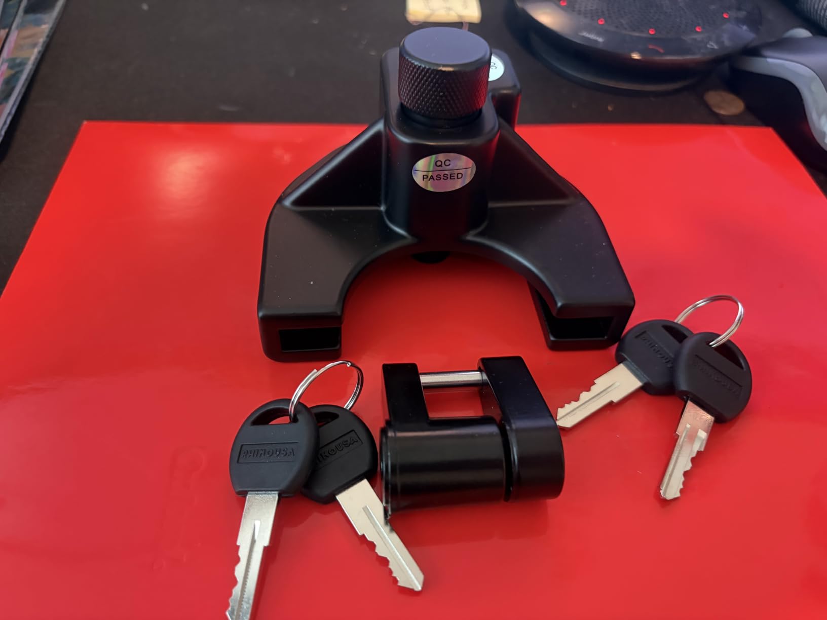 Rhino USA Trailer Hitch Lock Kit (for 2