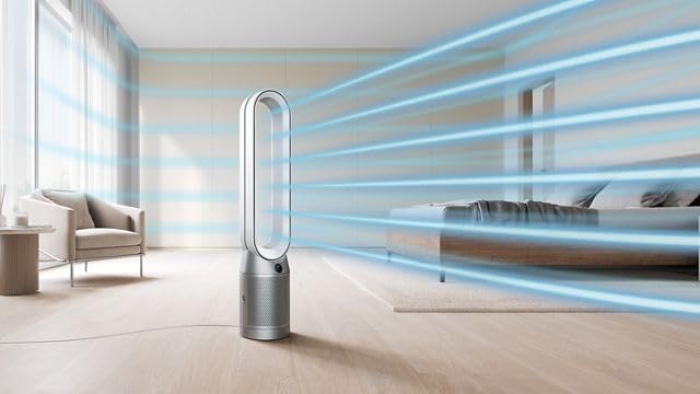 Dyson Purifier Cool TP07 Smart Air Purifier and Fan - White/Silver customer photo 1