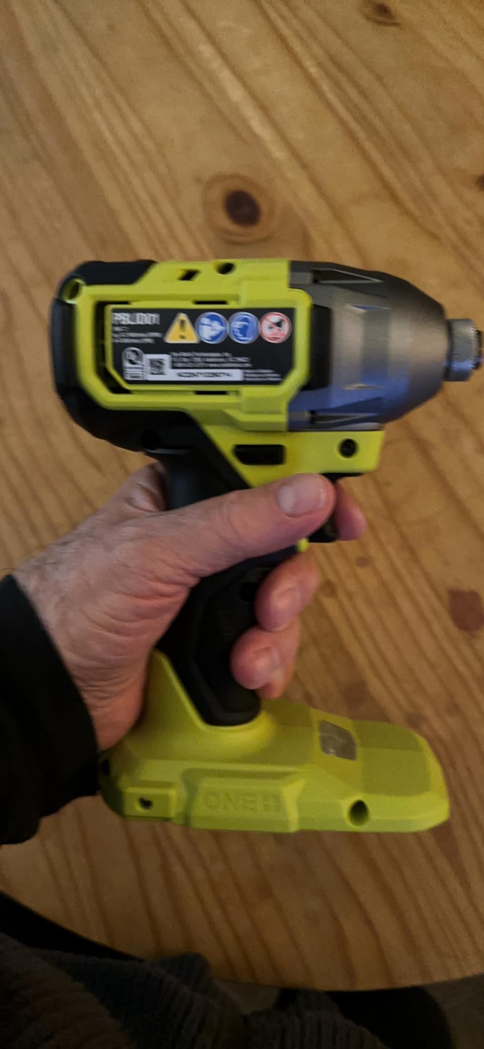 RYOBI ONE+ HP 18V Brushless Cordless 1/4 in. Impact Driver (Tool Only) customer photo 2