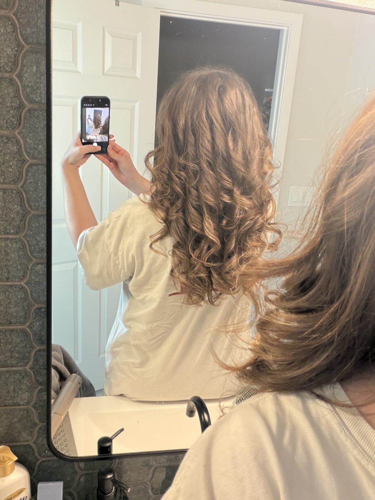 Shark FlexStyle Air Multi-Styler & Drying System | Hair Dryer Brush for Blowouts with Coanda Auto-Wrap Curlers, Oval & Paddle Brush & Concentrator Attachment | Stone | HD430 customer photo 2