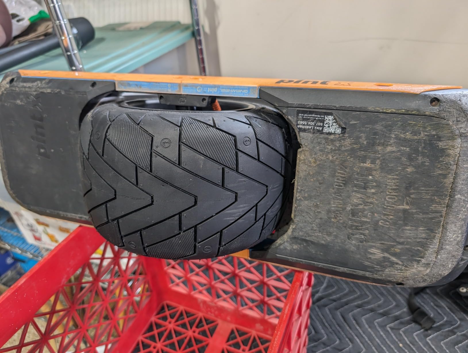 Enduro Tire for Onewheel Pint & Pint X (Soft) - The Float Life - Perfect Hybrid Tire for Stability, Grip & Carvability - Fits 6