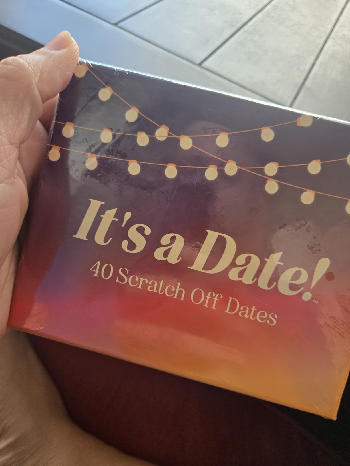It's a Date!, 40 Fun and Romantic Scratch Off Date Night Ideas for Him, Her, Girlfriend, Boyfriend, Wife, Husband & Couples, Valentine's Gift for Men and Women customer photo 2