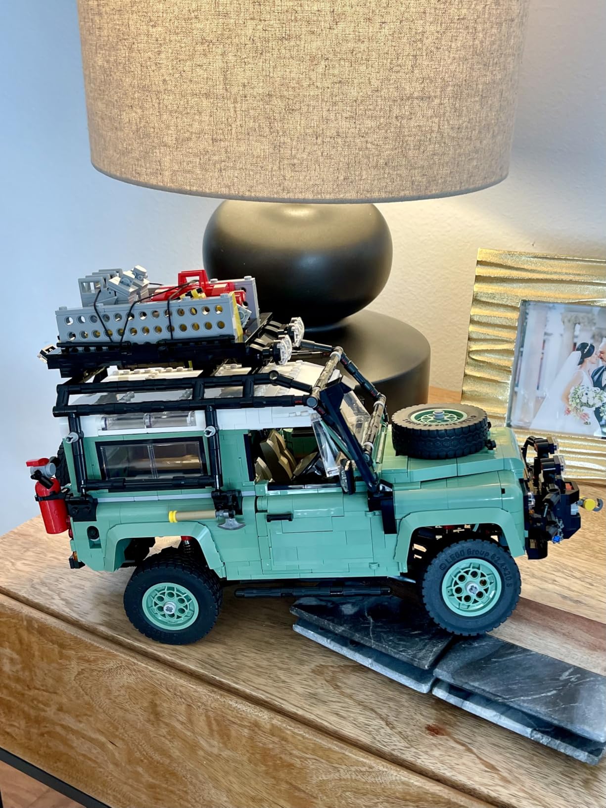 LEGO Icons Land Rover Classic Defender 90 - Building Set for Adults, Ages 18+ - Model Car Kit for Home Office, Desk Decor W/Realistic Details - Gift for Men & Women - 10317 customer photo 1
