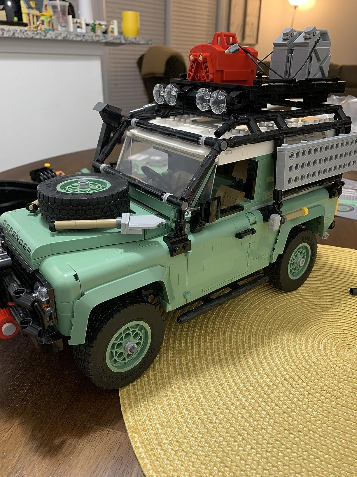 LEGO Icons Land Rover Classic Defender 90 - Building Set for Adults, Ages 18+ - Model Car Kit for Home Office, Desk Decor W/Realistic Details - Gift for Men & Women - 10317 customer photo 2