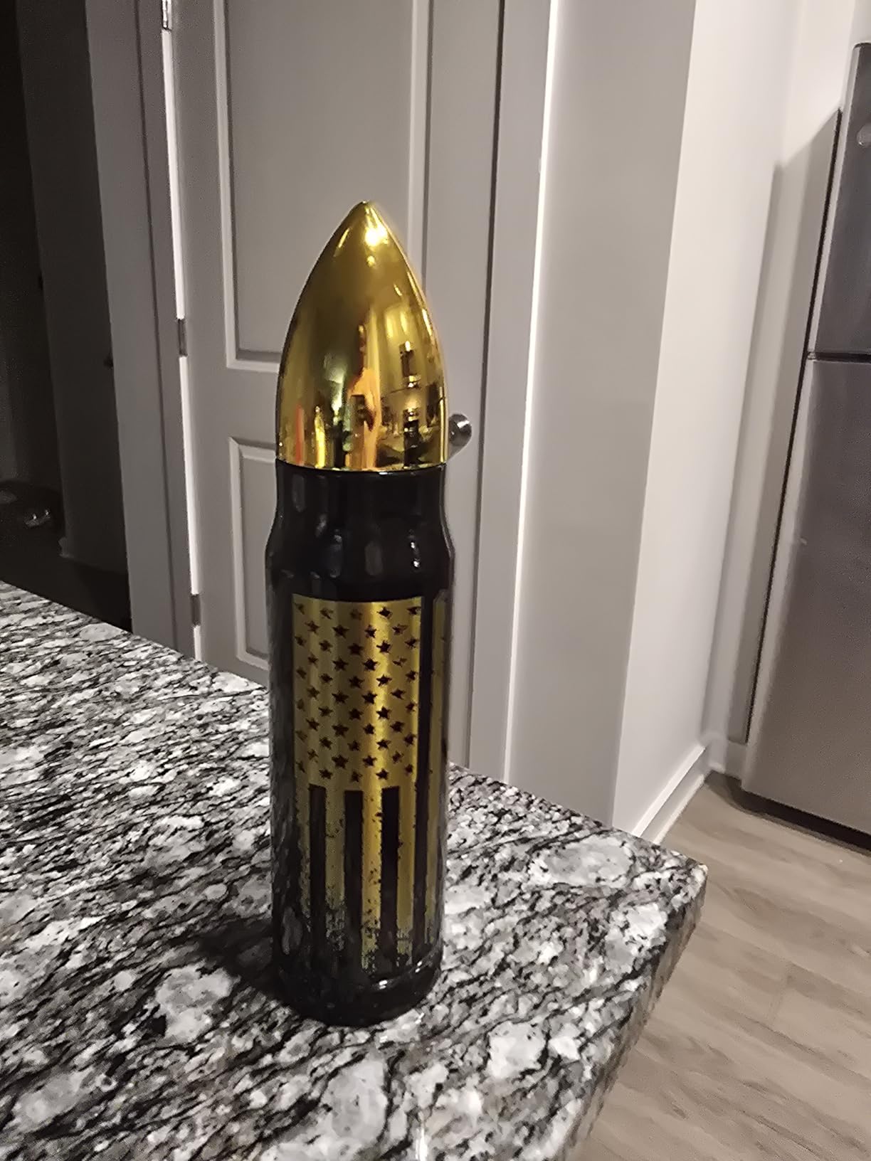 17oz Bullet Tumbler Stainless Steel Gifts for Men Dad Him Husband, Unique Shaped Thermos, Coffee Mug, Anniversary Birthday Dad Gifts for Men, Present Ideas for Fathers Day, Fishing Hunting Camping customer photo 1
