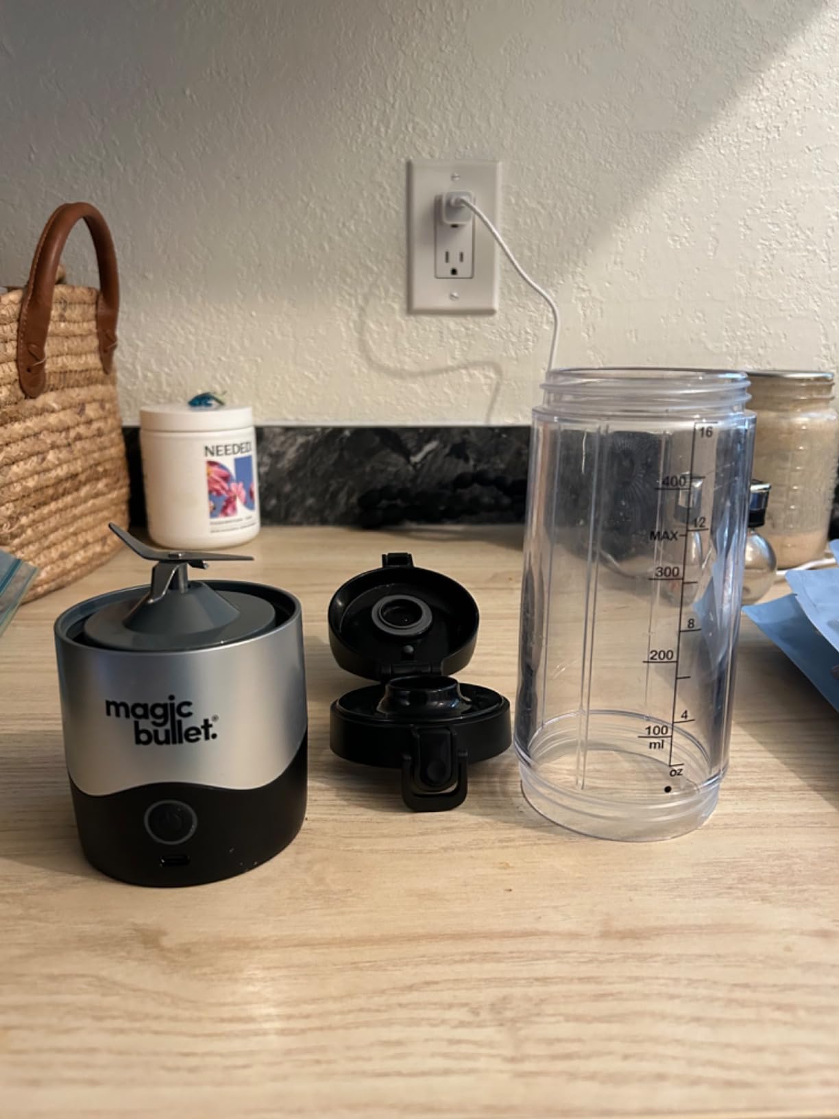 Magic Bullet Portable Blender MBPB50100, Silver customer photo 1