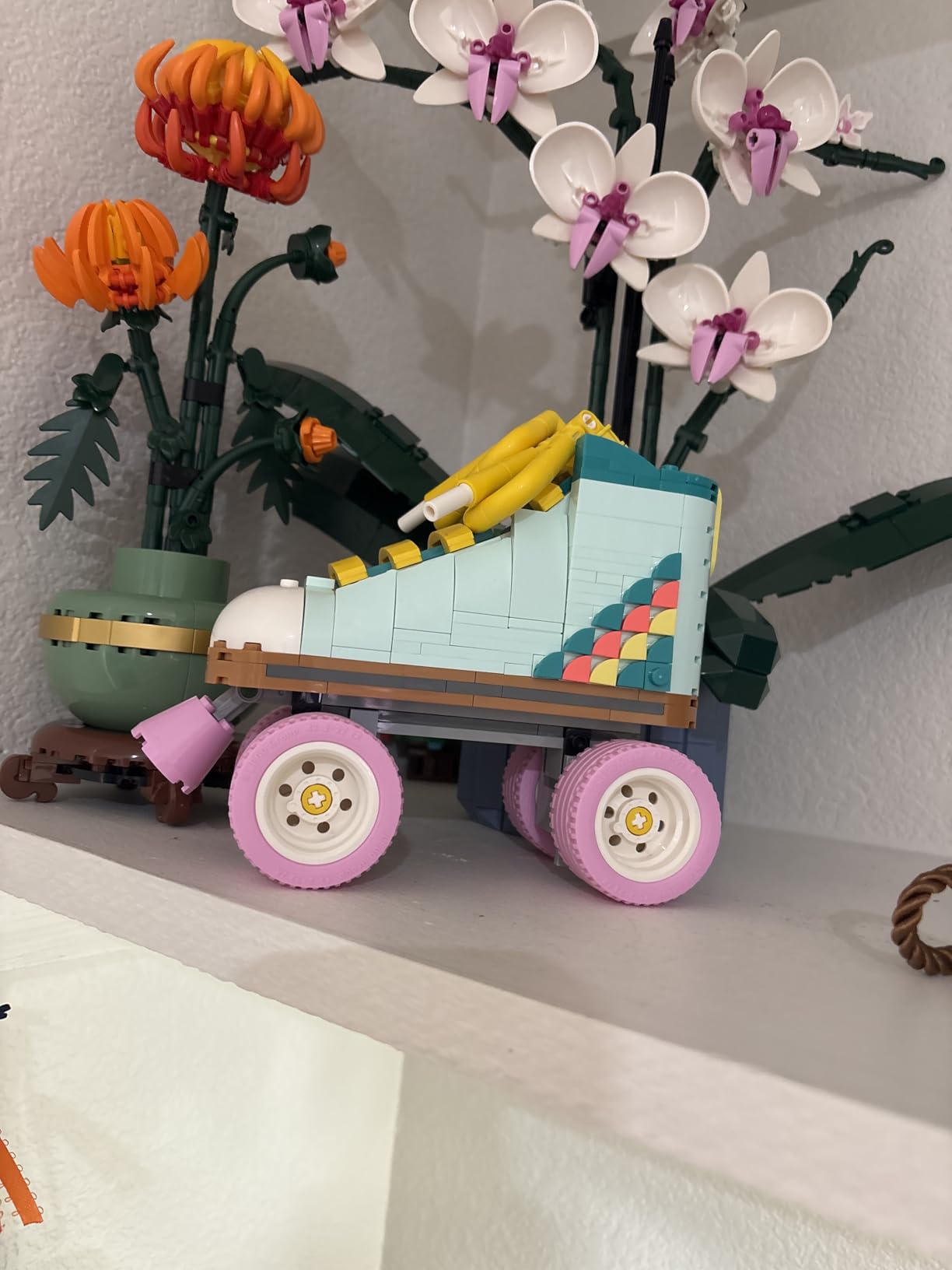 LEGO Creator 3 in 1 Retro Roller Skate Building Kit, Transforms from Roller Skate Toy to Mini Skateboard to Boom Box Radio, Birthday Gift for Skaters, Cool Toy for Boys and Girls Ages 8 and Up, 31148 customer photo 1