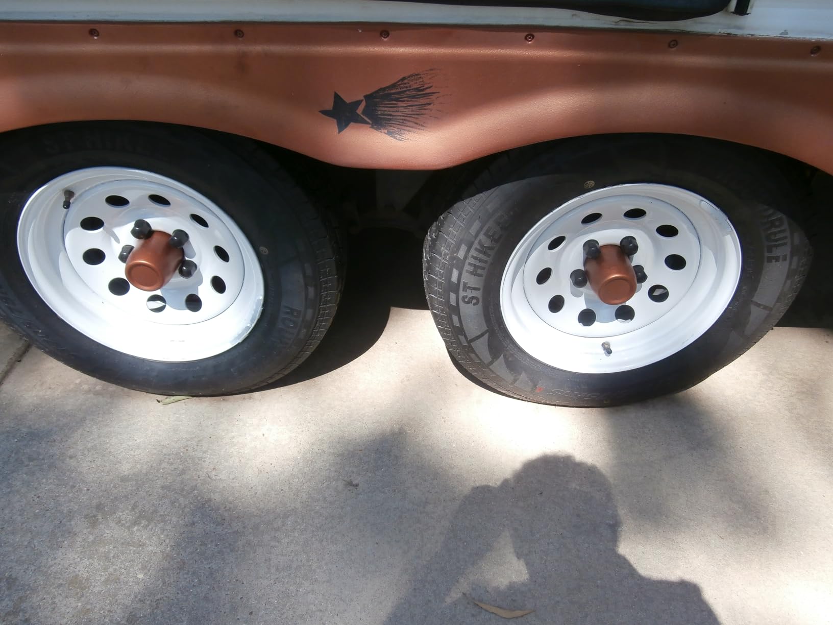Roundrule ST Hikee Semi Steel Premium Trailer Radial Tire-ST205/75R15 Load Range D 8-Ply BSW Black Side Wall customer photo 2