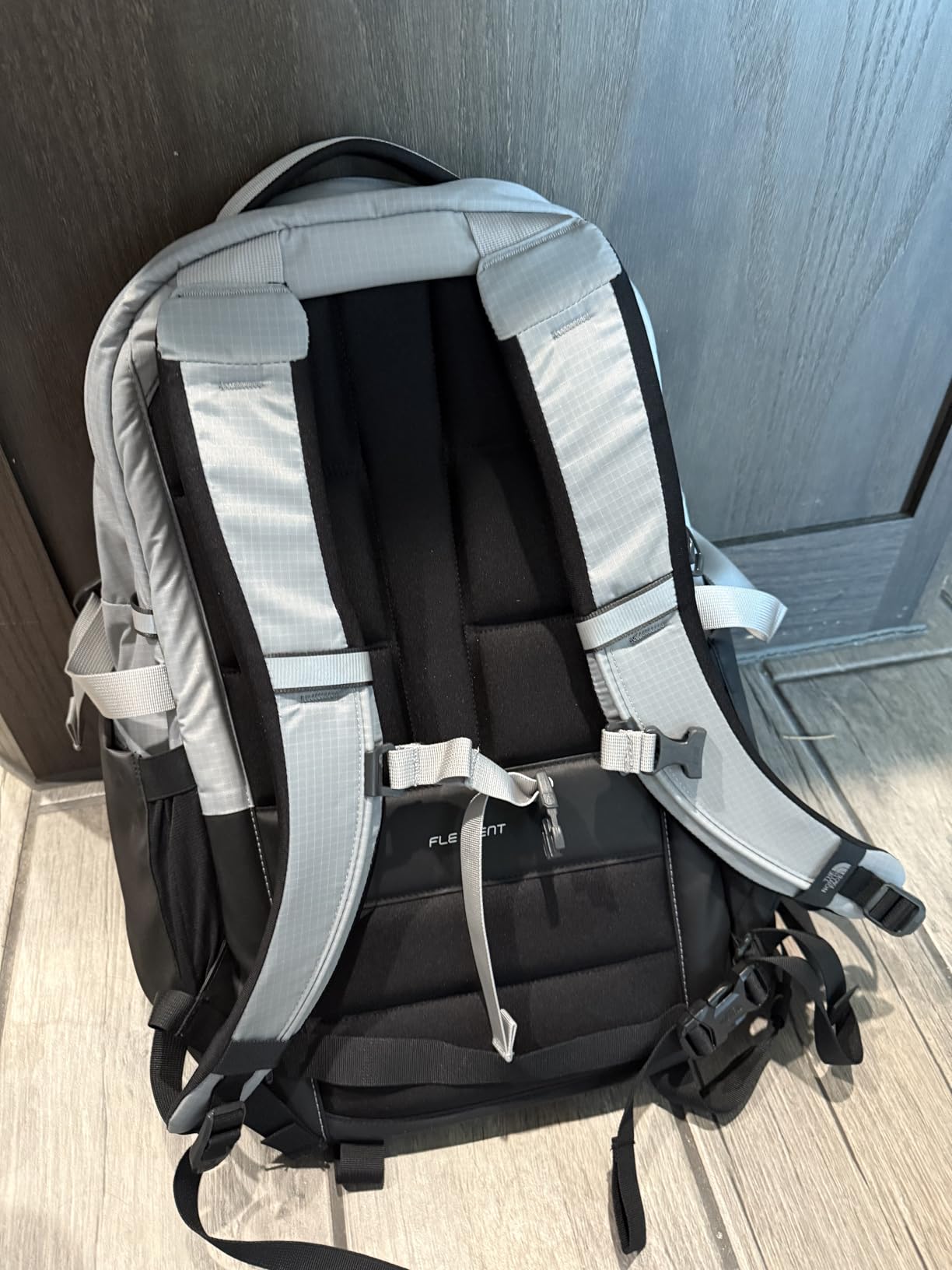 The North Face Router Everyday Laptop Backpack - Daypack, Water Repellent, Laptop Sleeve, Reflective Details, TNF Black customer photo 2