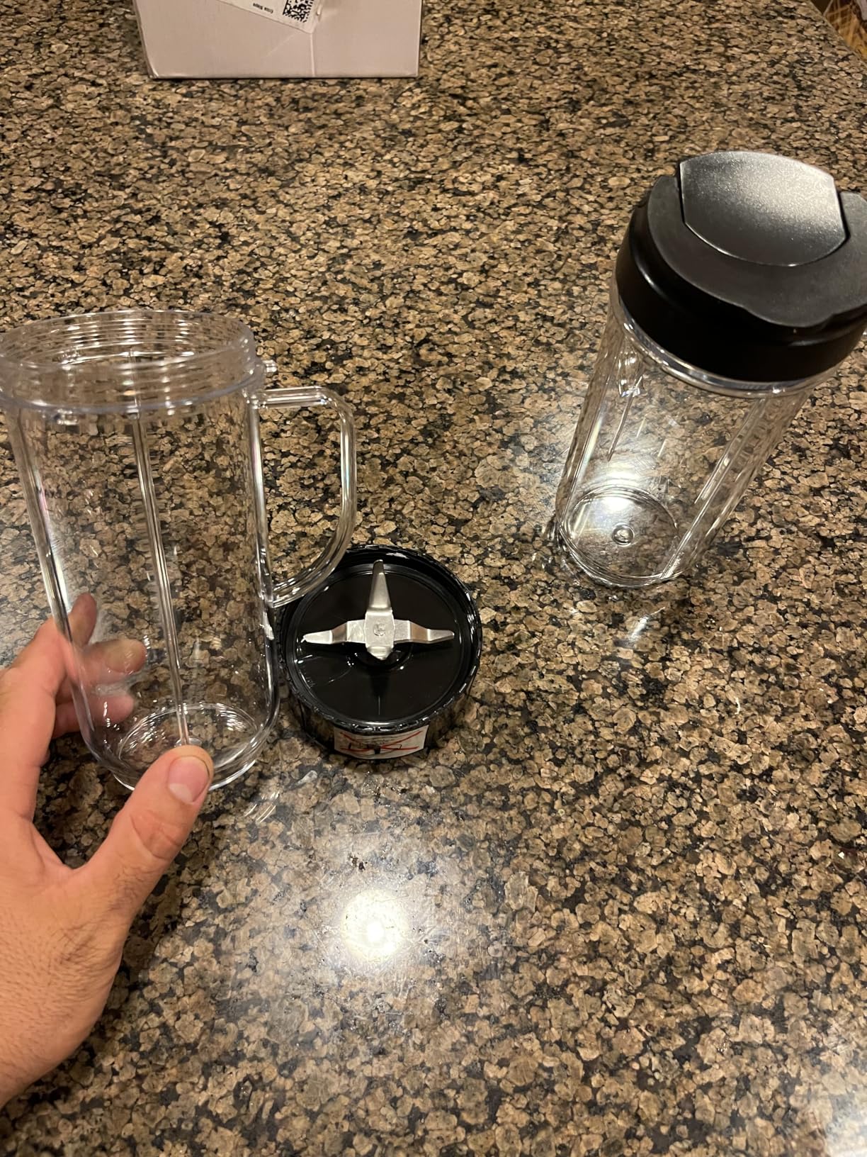 5-Piece Magic Bullet Blender Cups Set, Tall 22oz Cup with Flip-Top To-Go Lid, Cross Blade, Replacement Parts customer photo 1