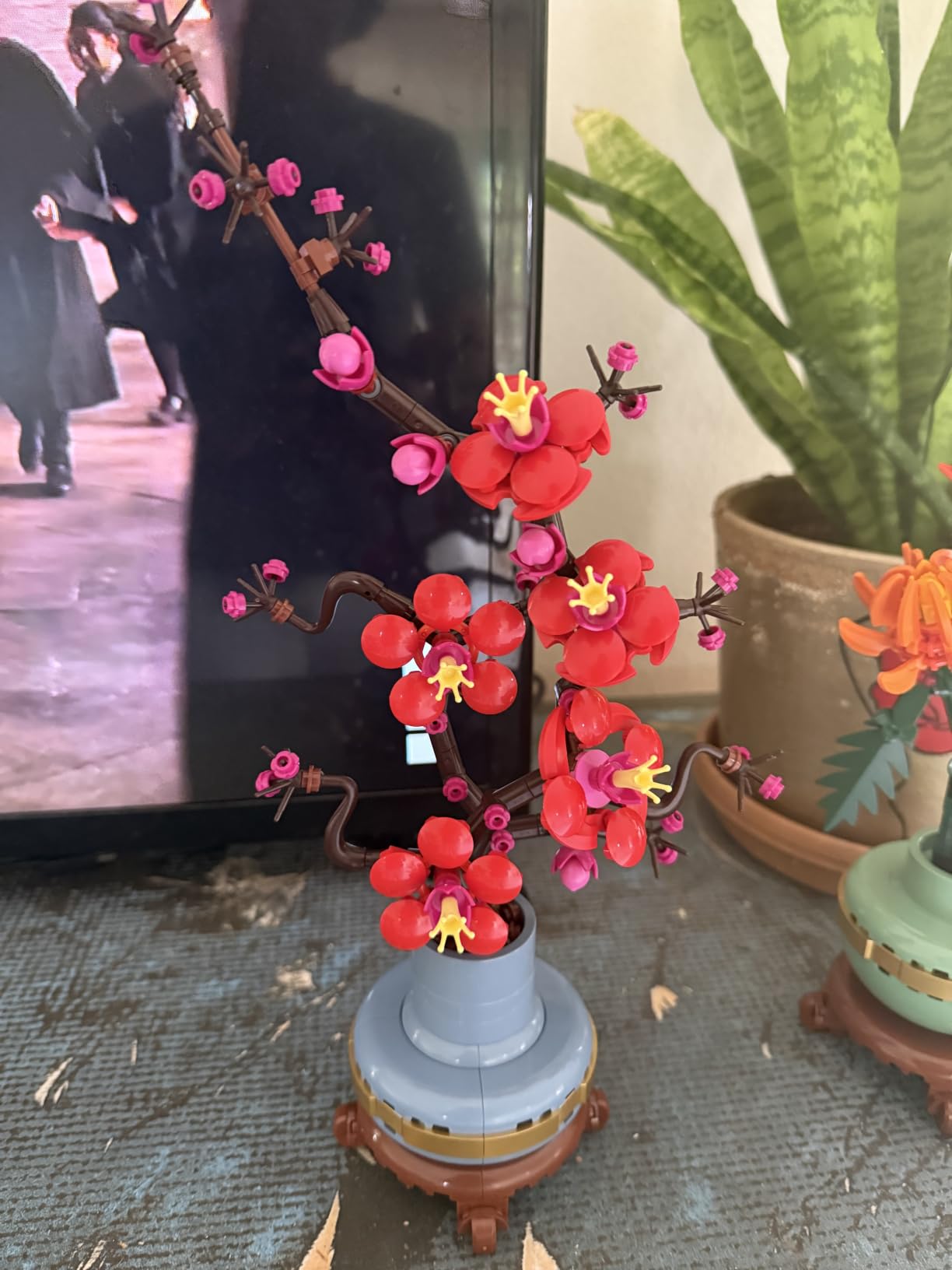 LEGO Botanicals Plum Blossom Building Sets for Adults - Artificial Flower for Dinner Table Centerpiece, Living Room Home Decor, Ages 18+ - DIY Craft Kits - Gift for Birthdays - 10369 customer photo 2