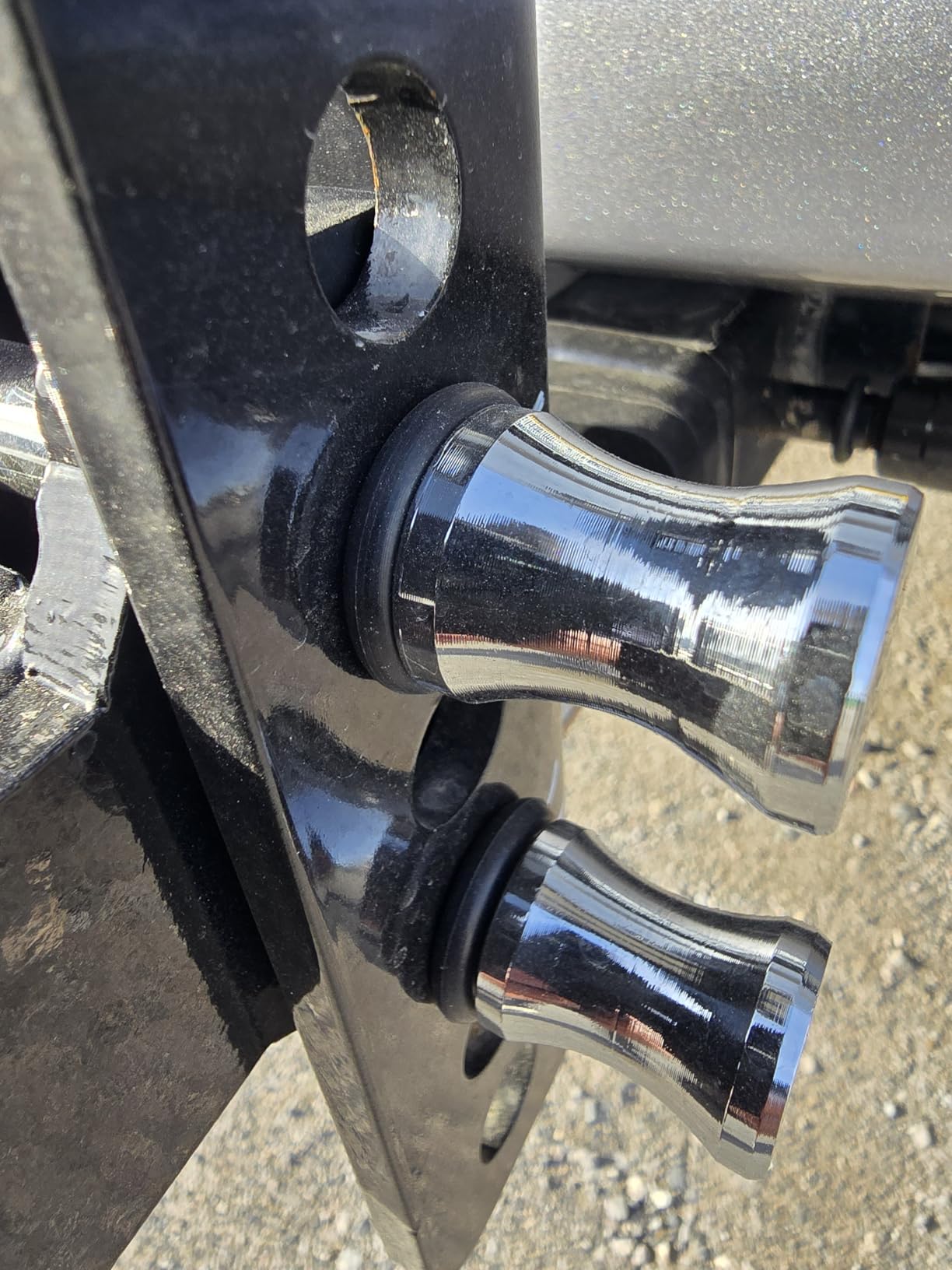 Adjustable Trailer Hitch - Drop Hitch - Tow Hitch with 2 inch Receiver - 6inch Drop/Rise, 2