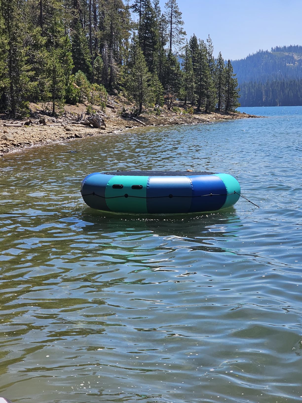 Beyond Marina Inflatable Water Trampoline, 10FT, 12FT, 15FT Inflatable Water Bouncer for Lake, Pool, Ocean customer photo 1