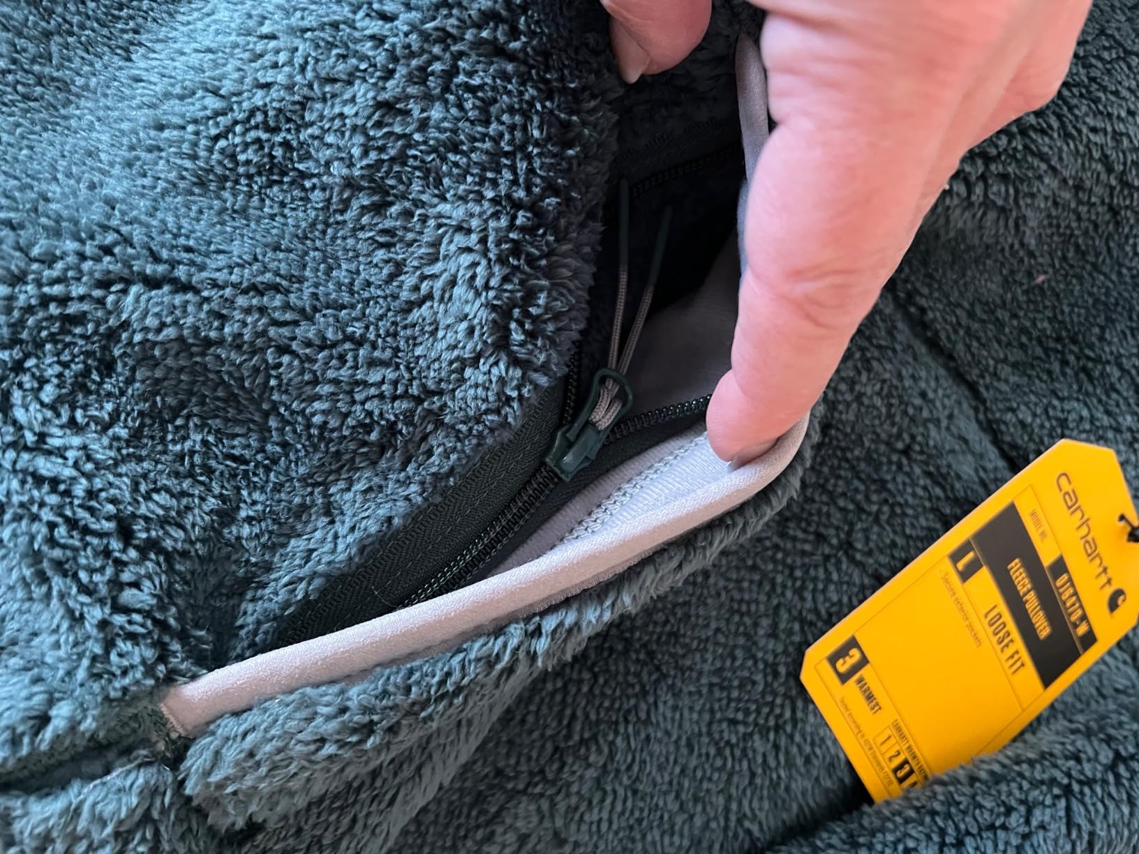 Carhartt Women's Loose Fit Fleece Pullover customer photo 2