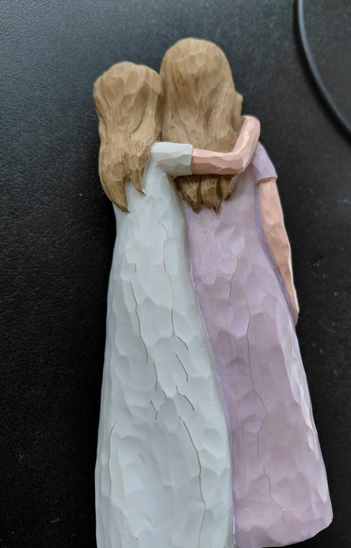 Mom Birthday Gifts from Daughter, Birthday Gift for Mom from Daughter, Valentines Day Gifts for Moms, Sculpted Hand-Painted Figurine customer photo 2