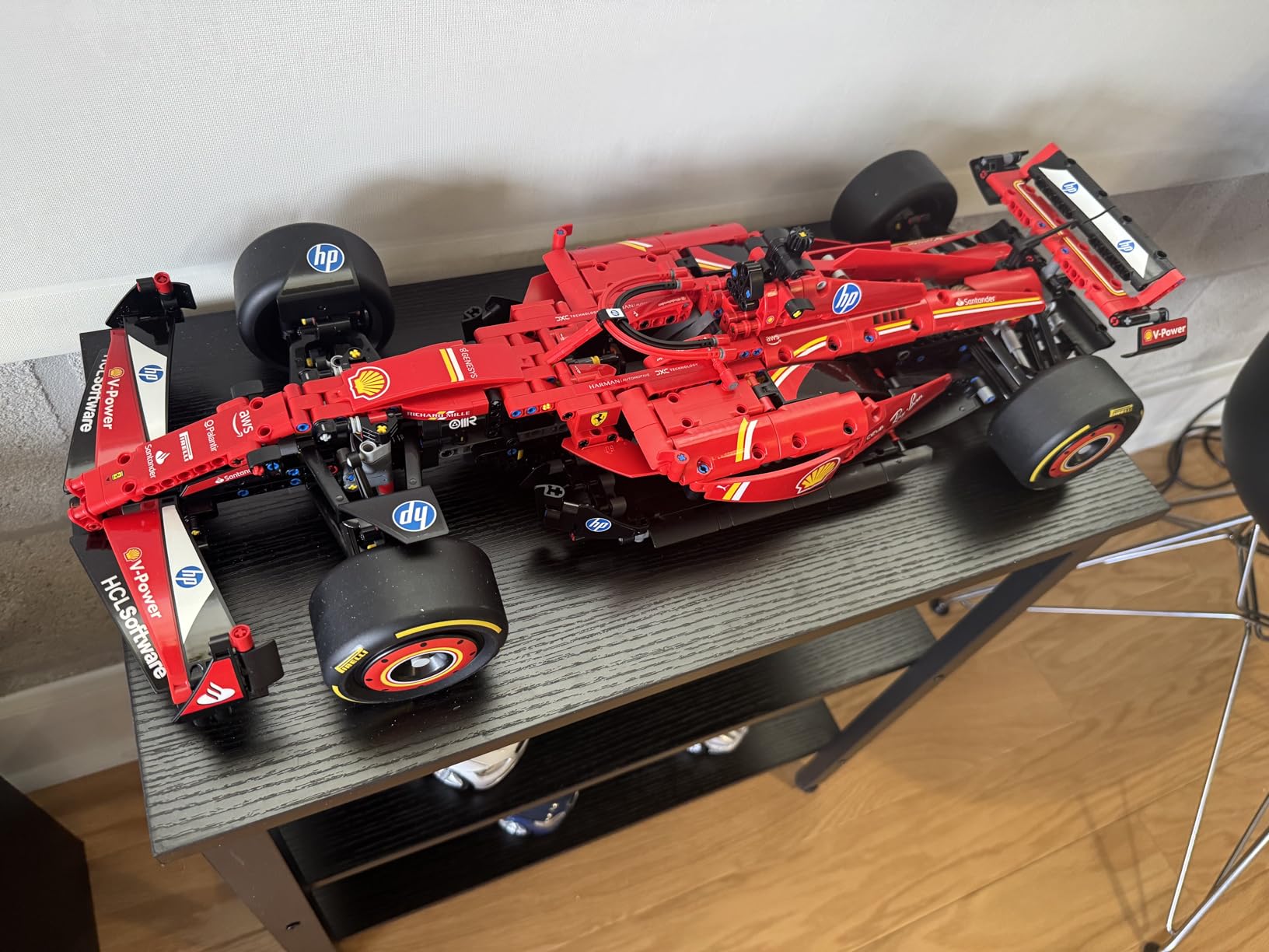 LEGO Technic Ferrari SF-24 F1 Model Car Kit - Building Set for Adults, Ages 18+ with Realistic Features - Ferrari DIY Craft for Display - Gift Idea for F1 Fans - 42207 customer photo 1