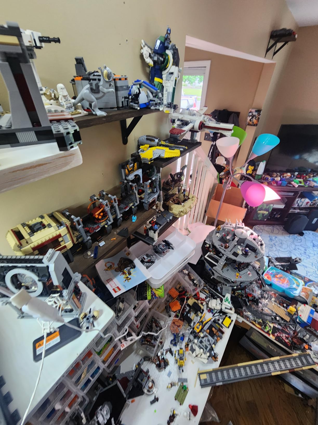 LEGO Star Wars Brick-Built Star Wars Logo - Building Set for Adults 18+ - Star Wars Gift Idea for Birthdays - Collectible DIY Model Kit - Home Decor Idea for Fans of The Movie Series - 75407 customer photo 2