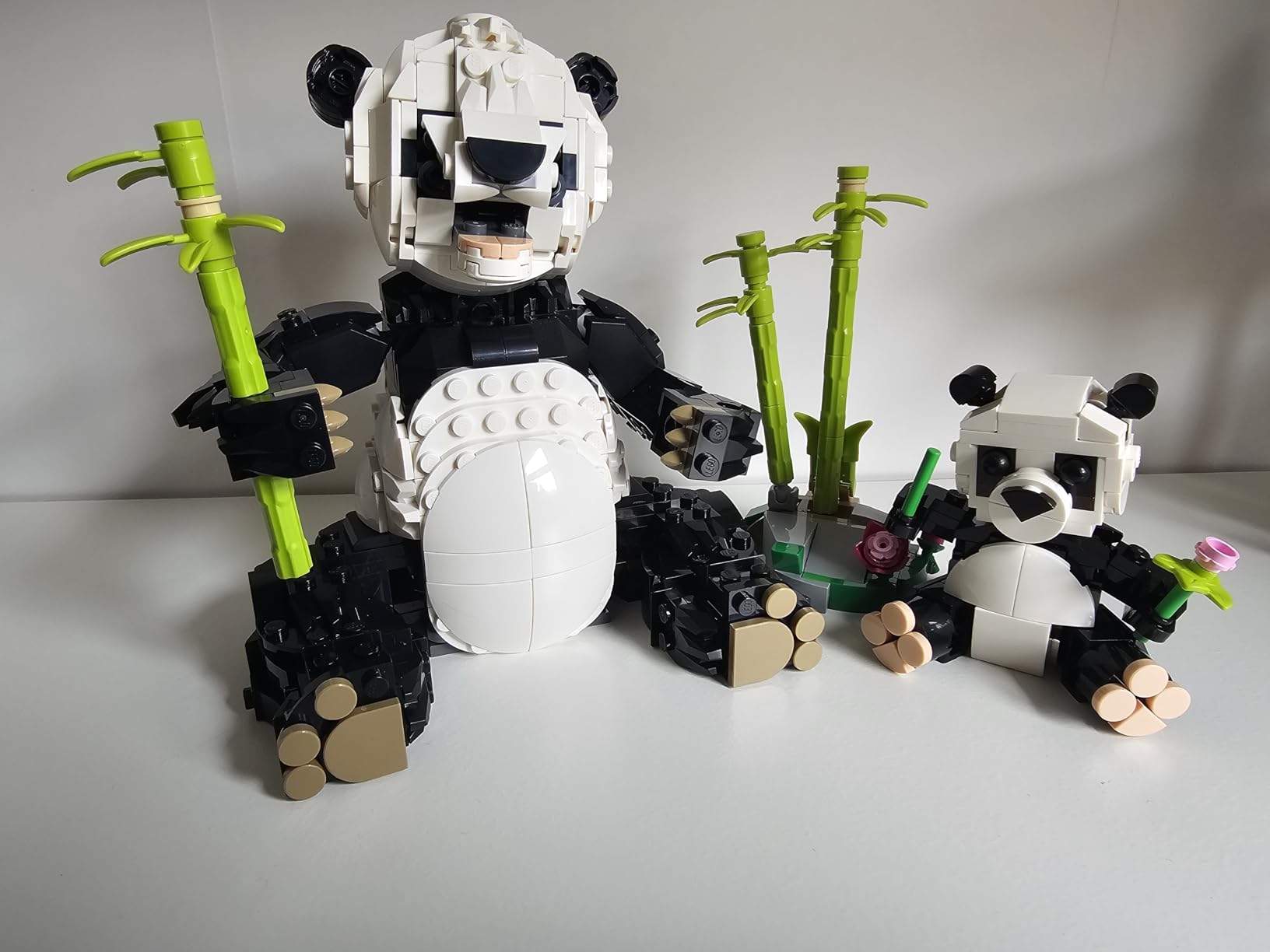 LEGO Creator 3 in 1 Wild Animals Panda Family - Building Toy Kit for Kids with 3 Building Options, Panda, Penguin, or Orca - 8 Year Old Girl & Boy Birthday Gifts - 31165 customer photo 2