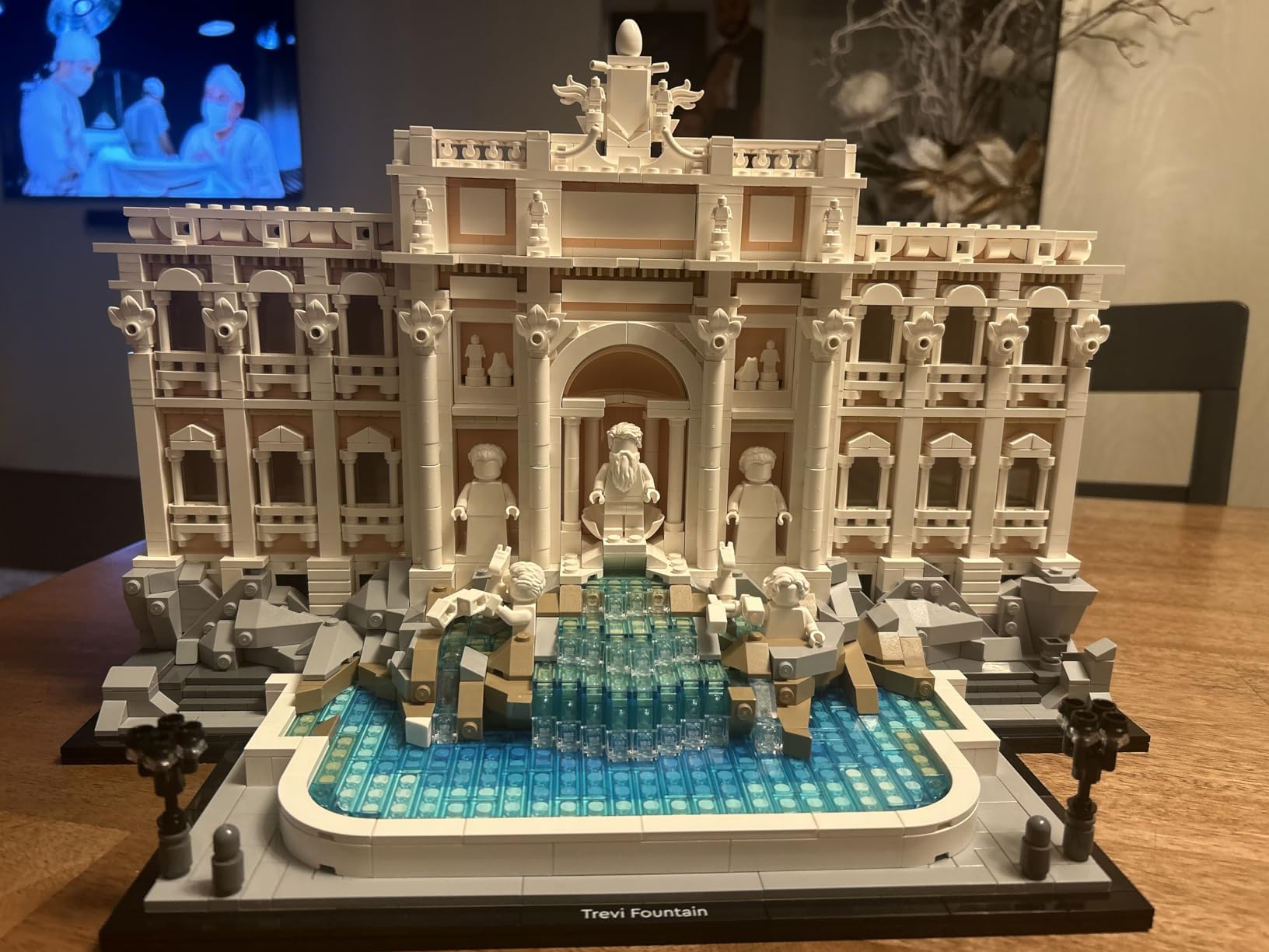 LEGO Architecture Trevi Fountain Building Set 21062 - Collectible Model of Italian Landmark for Display for Adults, 18+ - Gift for Women & Men customer photo 2