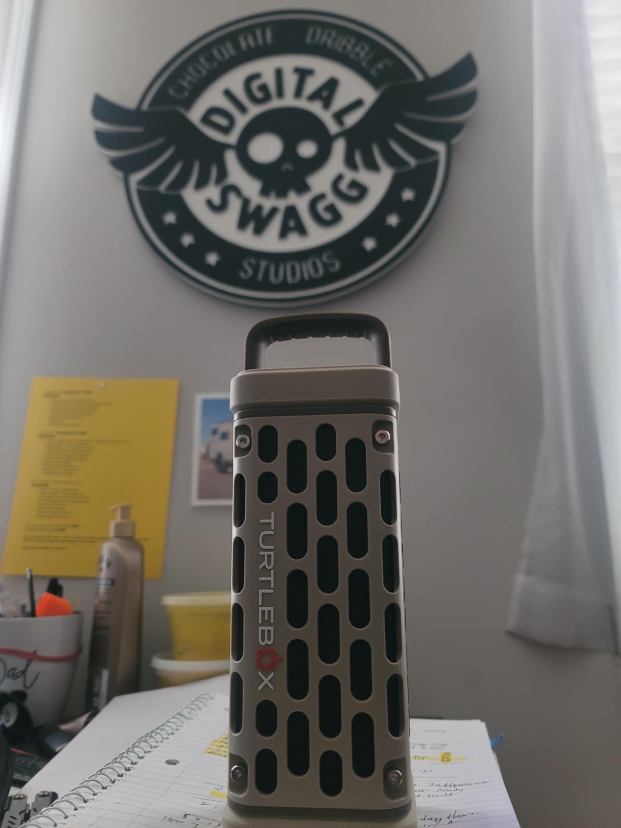 Turtlebox Ranger: Loud! Outdoor Portable Bluetooth 5.4 Speaker | Rugged, Waterproof, Ultra-Portable | Plays to 105db, Deep Bass, Shockproof, Unlimited Pairing for Full Stereo Experience, Tan customer photo 1