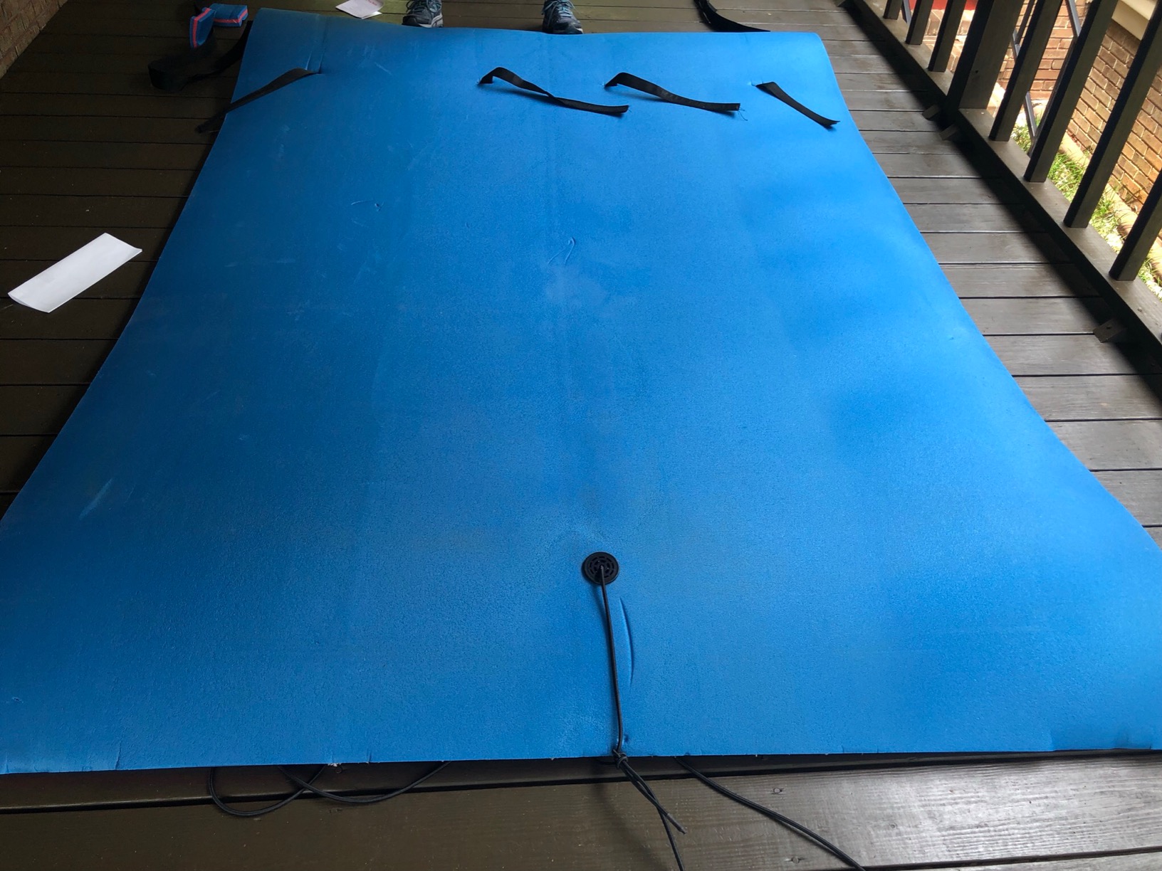 Max4out Water Floating Mat 9/12/18 FT Foam Lake Floats Floating Foam Pad Lily Pad for Water Recreation and Relaxing Lily Mat for Family Floating Pad for Pets Pool Float for Party customer photo 2