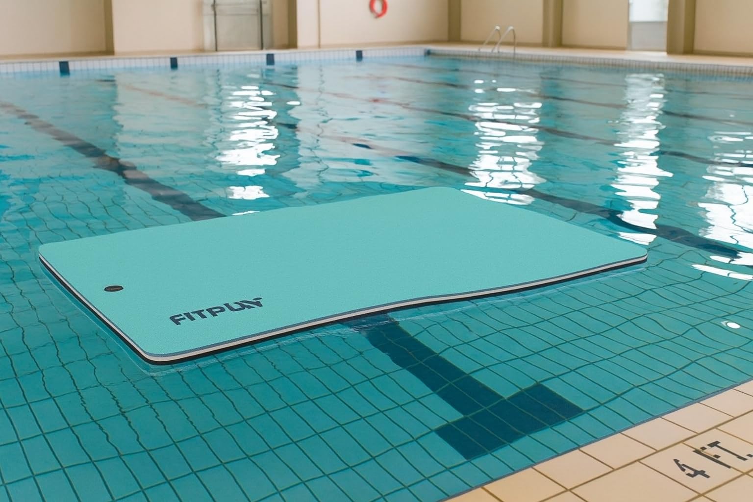 6/9/11.5 Feet Floating Mat Lily Mat Floating Mat for Endless Fun, 3 Layer Tear Resistant XPE Foam Mat Ideal Mat for Multi-User, Lake, Beach, Pool, Ocean customer photo 1