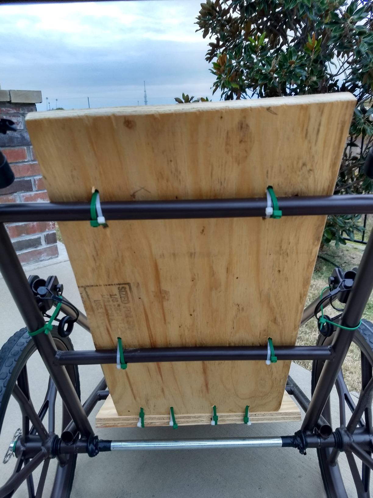 Goplus Folding Deer Cart, 550 LBS Adjustable Game Cart with 20 Inch Big Wheels, Heavy Duty Cargo Carrier, 2-in-1 Deer Hauler customer photo 1
