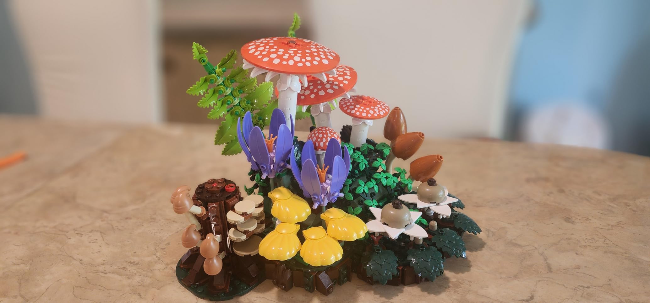 LEGO Botanicals Woodland Mushrooms - Building Set for Adults, Ages 18+ - Mushroom Decor for Home Office or Desk - Gifts for Women & Men - 11505 customer photo 1