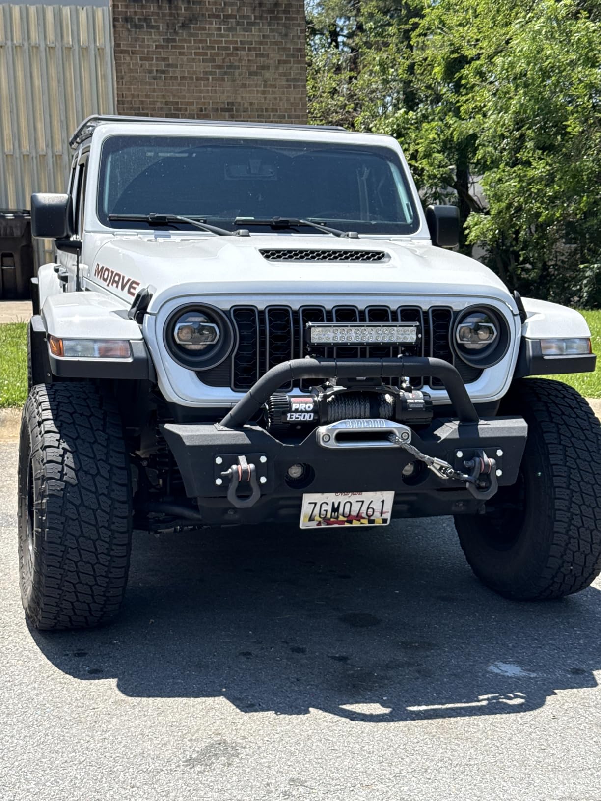 SINOKING PRO Series 13500 lb Electric Winch, 12V Towing Winch, Synthetic Rope, 2-in-1 Wired/Wireless Remote, Waterproof IP67, 7 HP Motor for Jeep, SUV, Truck & Trailer customer photo 2