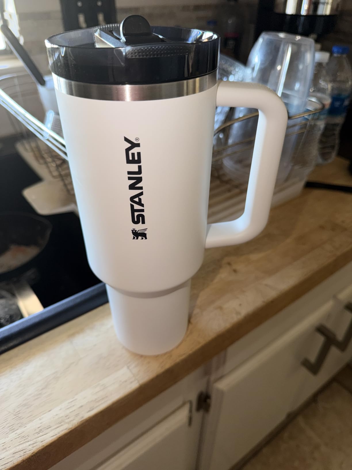 STANLEY Quencher ProTour Flip Straw Tumbler | Leakproof Lid, Straw & Handle | Insulated Stainless Steel | Fits Cup Holders | Perfect Mother's Day Gift | BPA-Free | 30 oz | Rose Quartz Bouquets customer photo 1